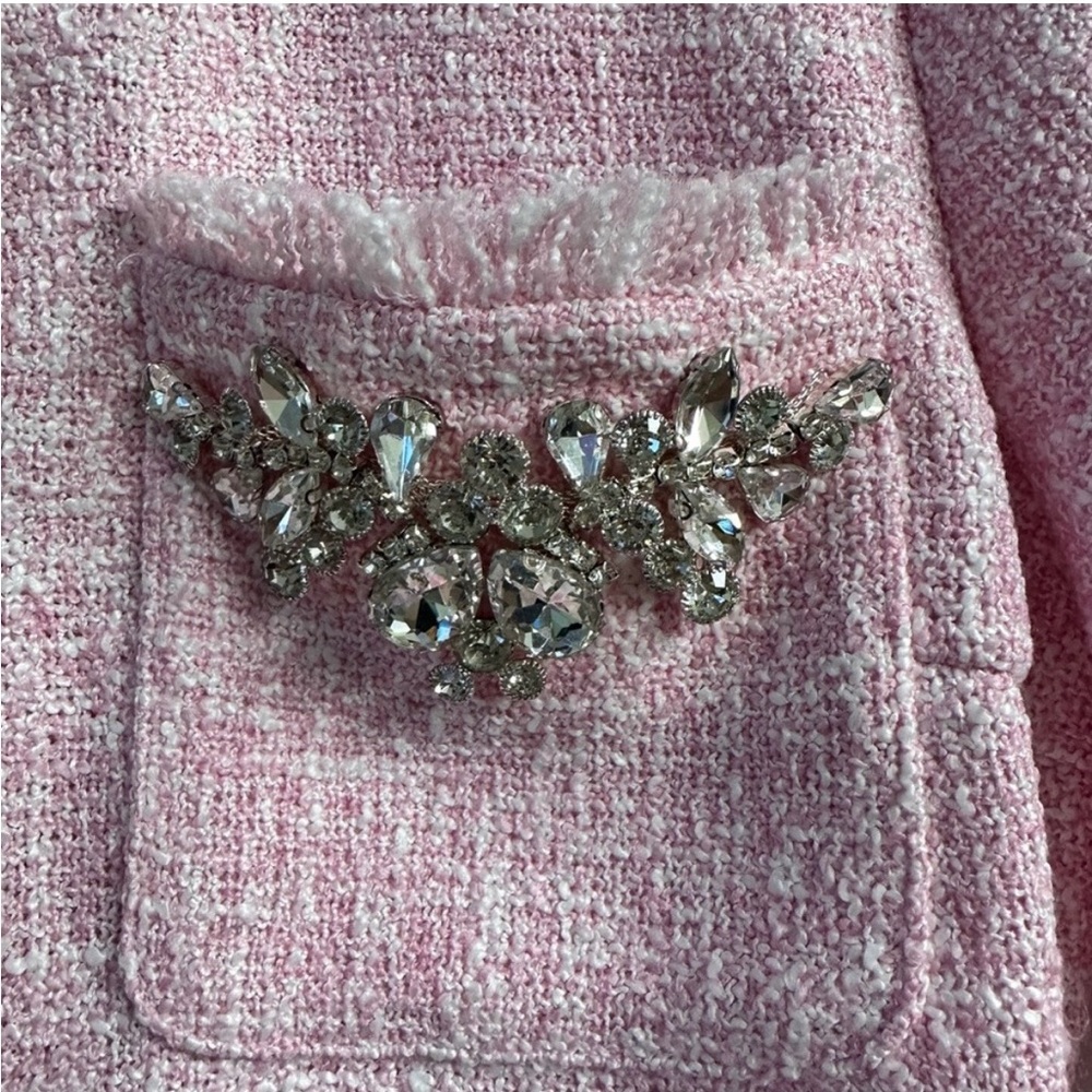 Maje Ipop Tweed Playsuit (bodysuit)/Size 34 - Picture 8 of 15